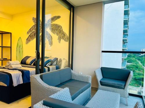 Гостиная зона в Salinas Del Mar - Pozos Colorados - By INMOBILIARIA VS