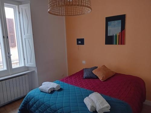 Giường trong phòng chung tại santa cecilia luxury home