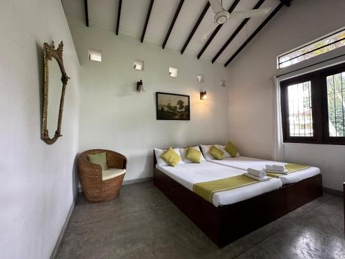 Ένα ή περισσότερα κρεβάτια σε δωμάτιο στο Rockydale Home Stay