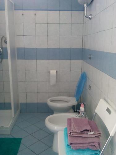 Ένα μπάνιο στο Le Ninfe Bed and Breakfast