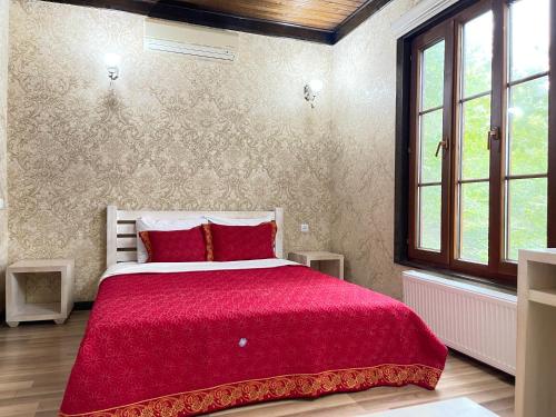 Cama o camas de una habitación en Ladera Resort Qusar