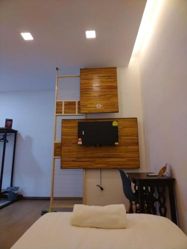 Greenery Studio, Kubot a Sentralにあるベッド