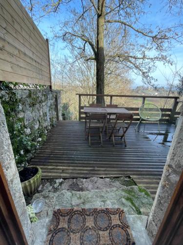 Ein Balkon oder eine Terrasse in der Unterkunft Chez Gabriel et Sophie