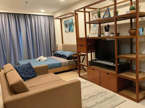 Katil atau katil-katil dalam bilik di MiCASA Timurbay Residence