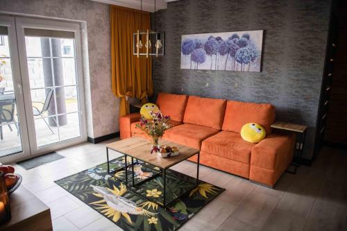 Istumisnurk majutusasutuses Apartments in Bukowina