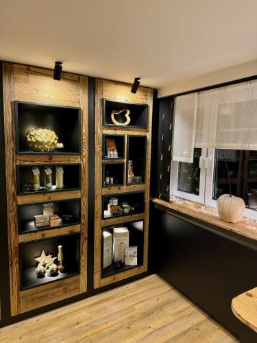 Кухня или мини-кухня в NaturBoutique Hotel RAUSZEIT
