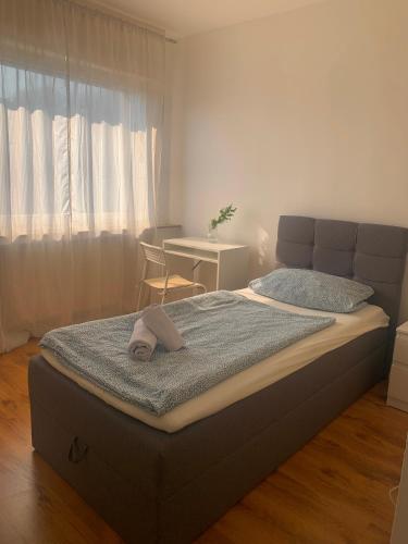 Postel nebo postele na pokoji v ubytování Hotel Breuer