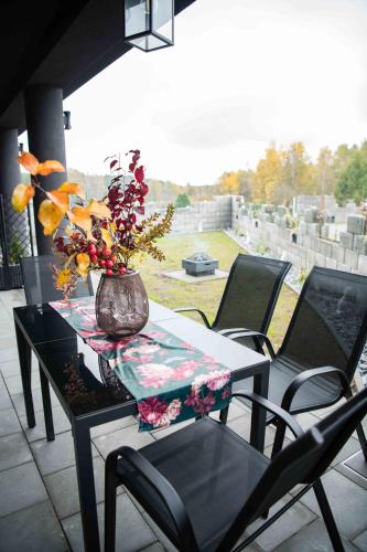 Балкон или терраса в Apartments in Bukowina
