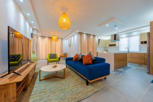 High end, luxury and cosy holiday apartment with pool and close to the beach