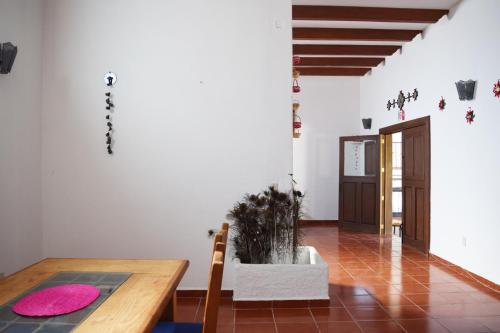 Χώρος καθιστικού στο Casa de huéspedes vista hermosa