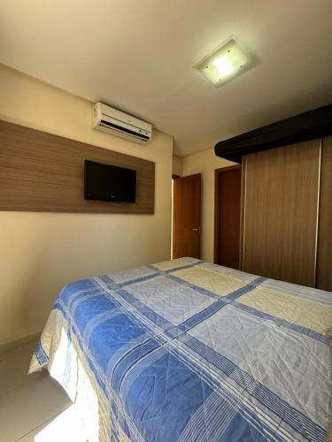 En eller flere senge i et værelse på Veredas do Rio Quente 116