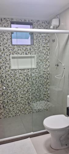 Un baño de Pousada Canoa dos Anjos suítes