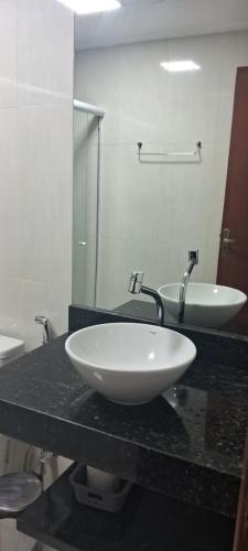 Un baño de Pousada Canoa dos Anjos suítes
