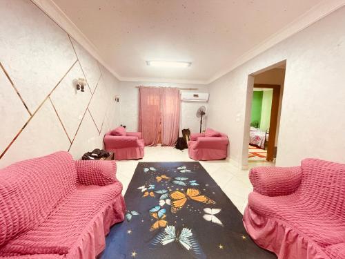 Χώρος καθιστικού στο Gardenia city 3 bedrooms