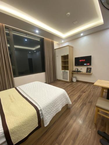 Η κουζίνα ή μικρή κουζίνα στο Viet Phuong Hotel Ninh Binh