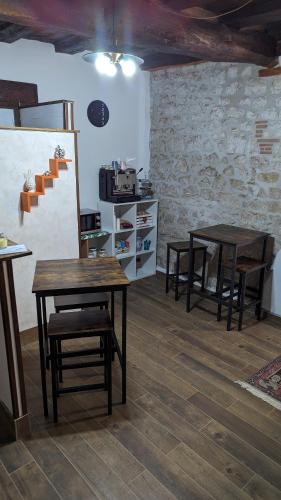 Kuchyň nebo kuchyňský kout v ubytování L' Arco Rosa
