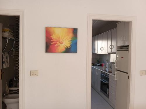 Küche/Küchenzeile in der Unterkunft Apartamento en Puerto de Mazarrón