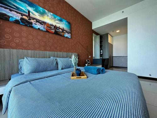 Postel nebo postele na pokoji v ubytování PD 4 Bedrooms Duplex - Full Seaview (Up to 16 Pax)