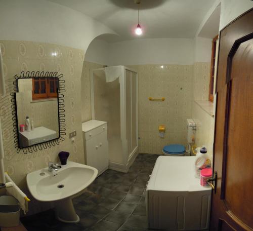 Koupelna v ubytování Casa Elena