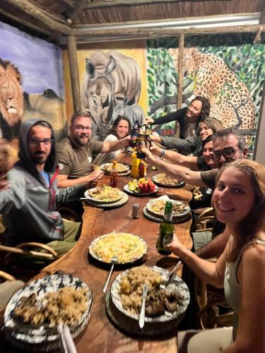Επισκέπτες που μένουν στο Safari villa