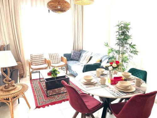 Fotografie z fotogalerie ubytování Lovely 1Bedroom In Binghatti Gems in JVC v Dubaji