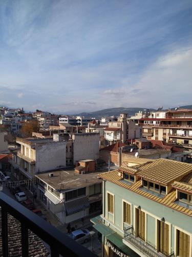 a view of a city with buildings at CENTRAL VIEW ΜΙΔΕΙΑ in Levádeia