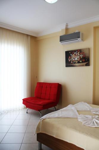 Ruang duduk di Seaside Apart Hotel