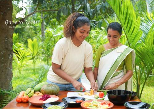 Επισκέπτες που μένουν στο Back to Roots Ayurveda Retreat