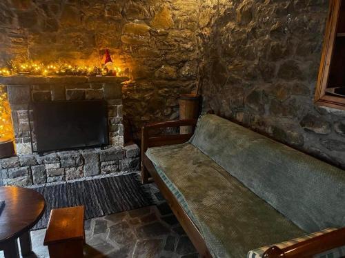 Posezení v ubytování Chalet Karpenisi