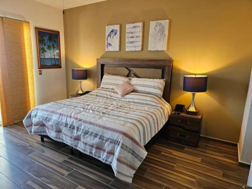 Katil atau katil-katil dalam bilik di Enjoy your vacations in Luxe, Privacy & Peacefulness