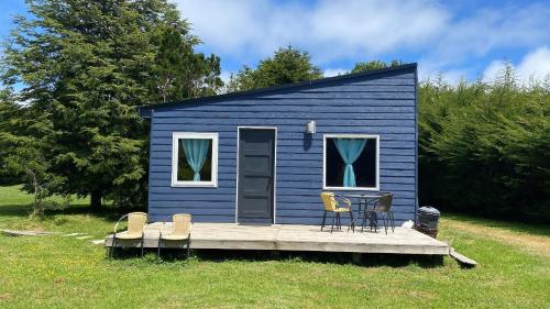 Κήπος έξω από το Cabaña el olivo