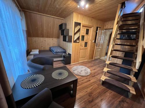 Posezení v ubytování Apartament Busia