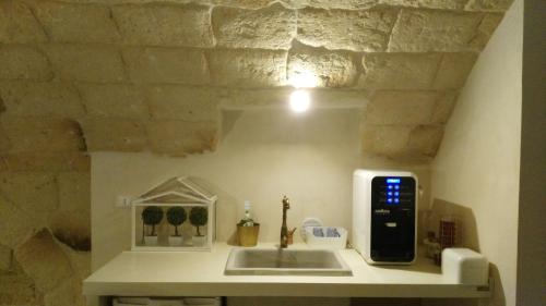 Kuchyňa alebo kuchynka v ubytovaní La Torre e il Mare Rooms