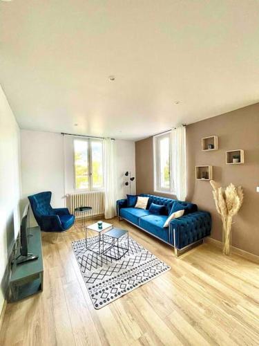 Grand appartement, terrasse, parking