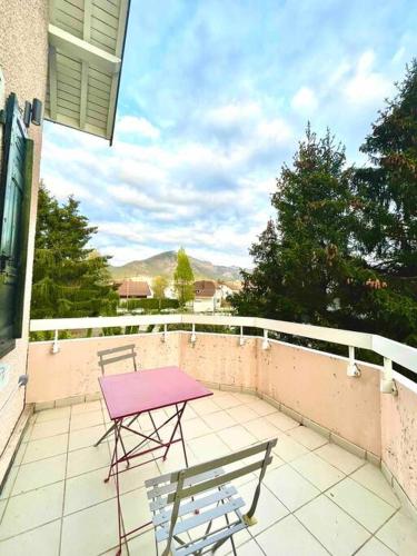 Grand appartement, terrasse, parking