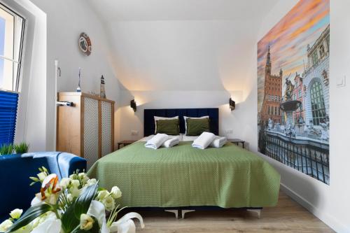 Cama ou camas em um quarto em Elite Apartments Ogarna Suite