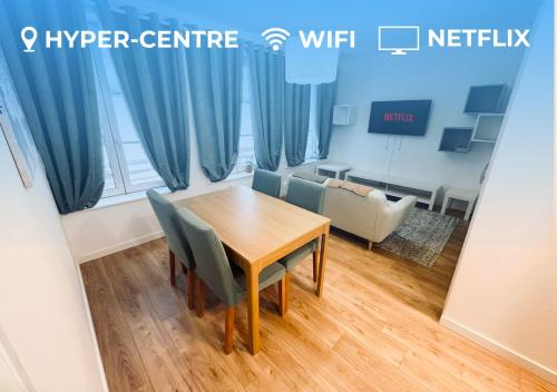NOUVEAU! Appartement Lille Moderne avec WiFi, TV, Proche Centre