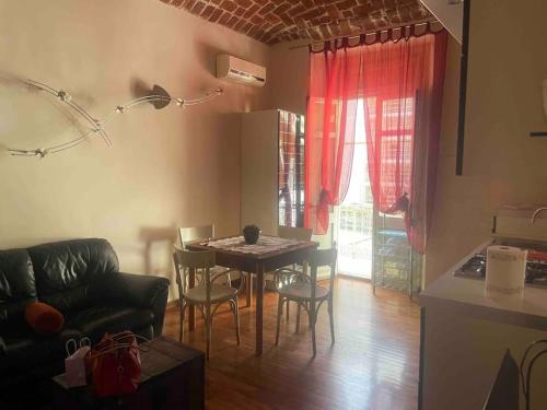 Zona d'estar a Casetta di Valerio