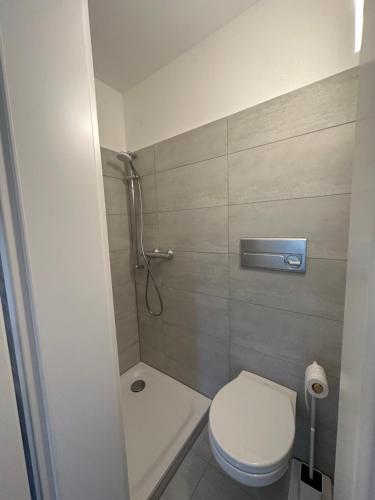 Koupelna v ubytování Ferienwohnung & Zimmer