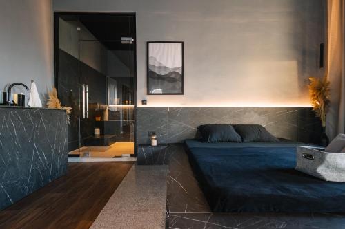 Posezení v ubytování ETERN Apart Hotel