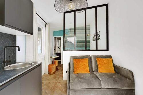 Η κουζίνα ή μικρή κουζίνα στο Résidence Beaugrenelle - Tour Eiffel 2