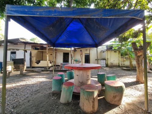 Bangunan di mana terletaknya rumah percutian