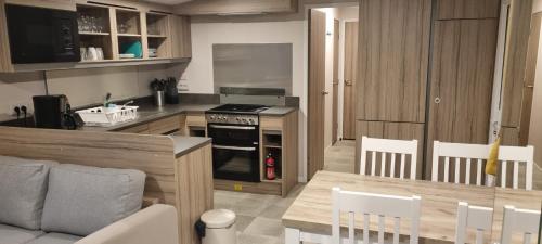 Una cocina o zona de cocina en Camping Panorama