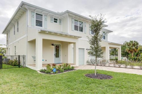 Zahrada ubytování Private Pool Waterfront Stuart Townhome!