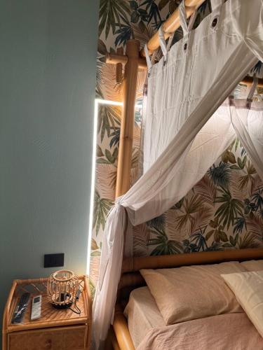 Postel nebo postele na pokoji v ubytování B&B Principe Amedeo