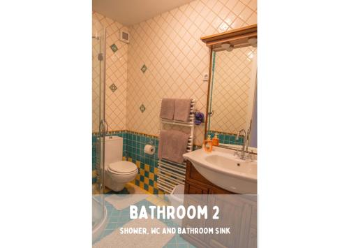 Phòng tắm tại Pardubsky Apartments