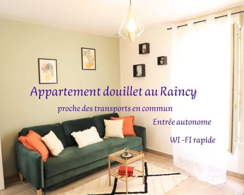 Appartement 2 pièces au Raincy proche de PARIS