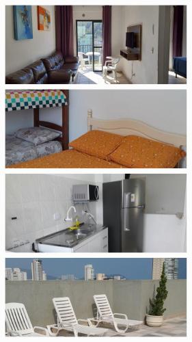 Biwa Edifício cm Piscina, WI-FI, 1 garagem , Portaria 24hs,churrasqueira, Playground, Jardim, Centro do Guarujá, próximo do Comércio e da Praia