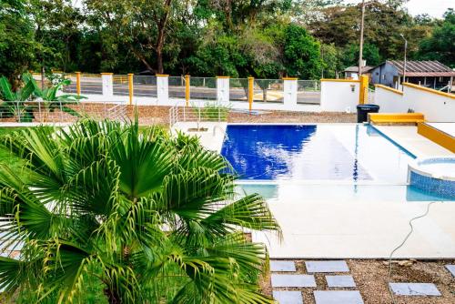 Bazén v ubytování Casa Campestre VillaReal nebo v jeho okolí