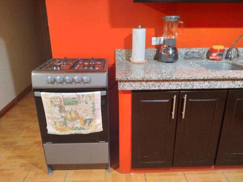 Køkken eller tekøkken på Casa Topacio 1